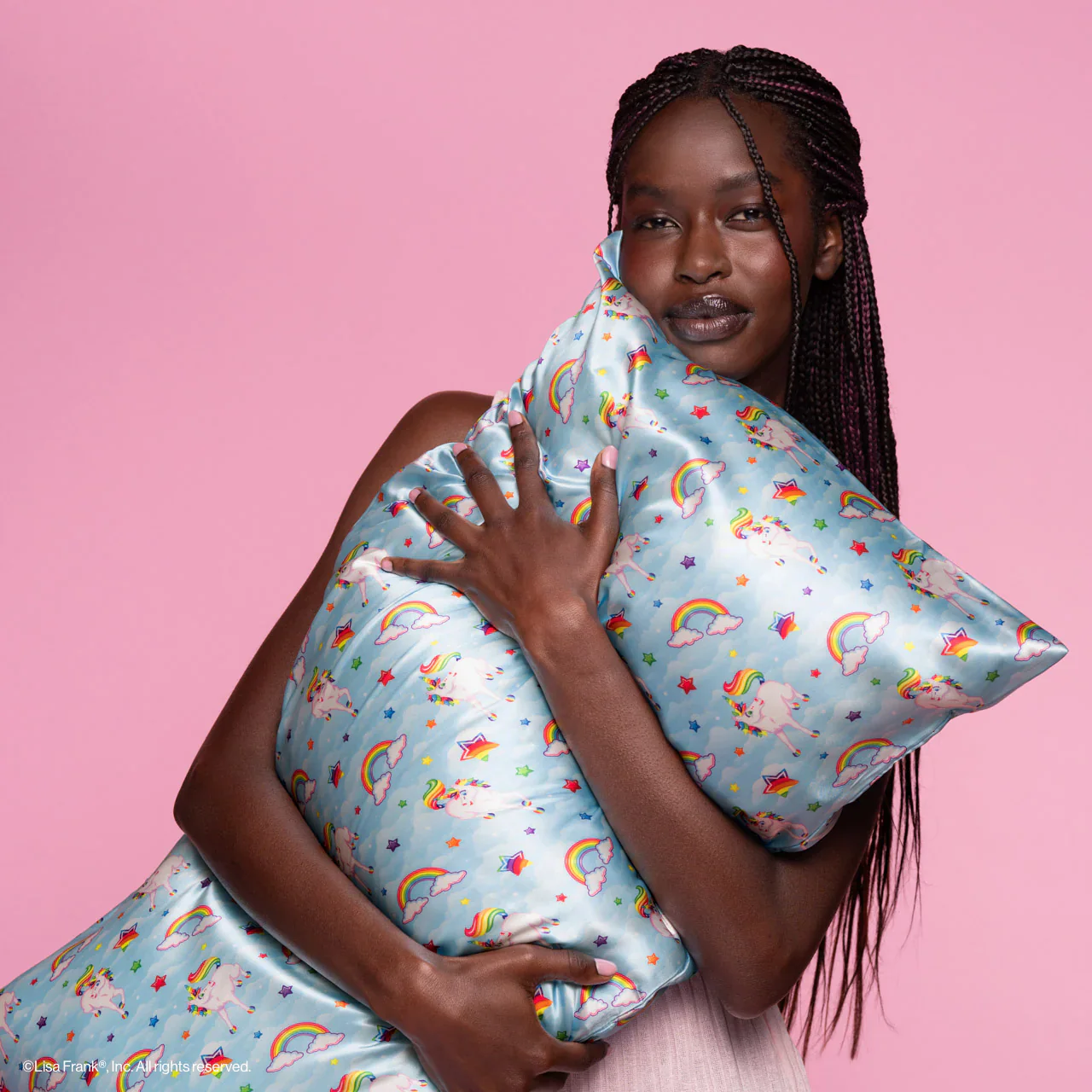 Lisa Frank x Kitsch Satin Pillowcase in Markie™ - King - Image 8